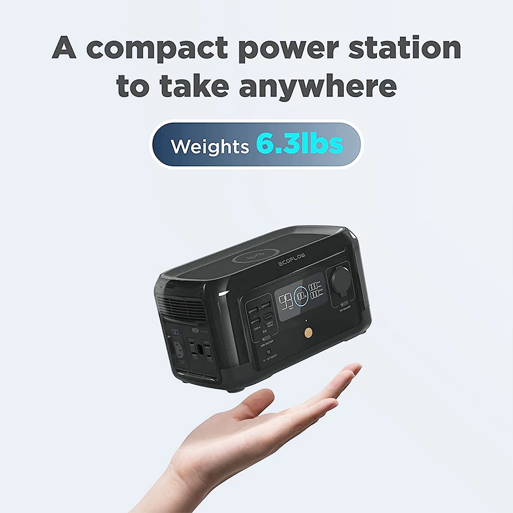 EcoFlow RIVER mini Wireless 210Wh Portable Power Station Lightweight and Silent Solar Generator Fast Charging 7 EcoFlow RIVER mini Wireless 210Wh Portable Power Station Lightweight and Silent Solar Generator Fast Charging - Image 5