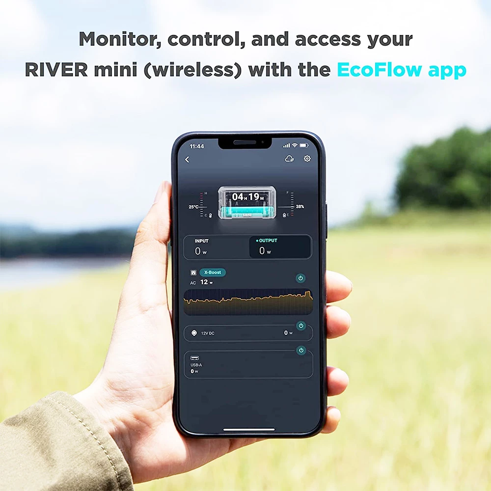 EcoFlow RIVER mini Wireless 210Wh Portable Power Station Lightweight and Silent Solar Generator Fast Charging 8 EcoFlow RIVER mini Wireless 210Wh Portable Power Station Lightweight and Silent Solar Generator Fast Charging - Image 6