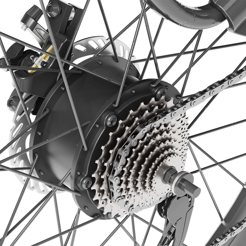 ELEGLIDE T1 STEP-THRU Electric Trekking Bike Trekking E-Bike 27.5 Inch CST Tires 36V 12.5AH Battery 250W Brushless Motor Shimano 7 Gears Max Speed 25Km/h Max Range 100KM Max Load 120KG IPX4 Waterproof Dual Disk Brake - White 8 ELEGLIDE T1 STEP-THRU Electric Trekking Bike Trekking E-Bike 27.5 Inch CST Tires 36V 12.5AH Battery 250W Brushless Motor Shimano 7 Gears Max Speed 25Km/h Max Range 100KM Max Load 120KG IPX4 Waterproof Dual Disk Brake - White - Image 6