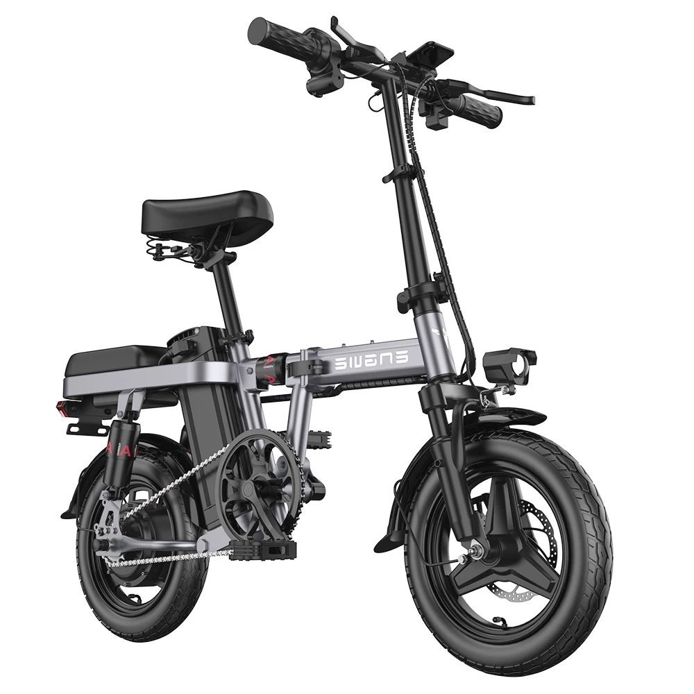 ENGWE T14 Folding Electric Bicycle 14 Inch Tire 350W Brushless Motor 48V 10Ah Battery 25km/h Max Speed - Grey 3 ENGWE T14 Folding Electric Bicycle 14 Inch Tire 350W Brushless Motor 48V 10Ah Battery 25km/h Max Speed - Grey
