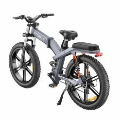ENGWE X26 Electric Bike 26*4.0 Inch Fat Tires 50Km/h Max Speed 48V 1000W Motor 19Ah & 7.5Ah Dual Batteries for 93KM Range 150KG Max Load Triple Suspension System Shimano 8-Speed Gear Dual Hydraulic Disc Brake for All-Terrain Roads Mountain E-Bike -Sports Shop ENGWE X26 Electric Bike 48V 1000W Motor 19Ah 7 5Ah Dual Battery 518357 1