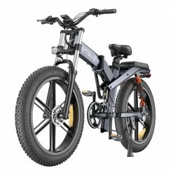 ENGWE X26 Electric Bike 26*4.0 Inch Fat Tires 50Km/h Max Speed 48V 1000W Motor 19Ah & 7.5Ah Dual Batteries for 93KM Range 150KG Max Load Triple Suspension System Shimano 8-Speed Gear Dual Hydraulic Disc Brake for All-Terrain Roads Mountain E-Bike -Sports Shop ENGWE X26 Electric Bike 48V 1000W Motor 19Ah 7 5Ah Dual Battery 518357 3