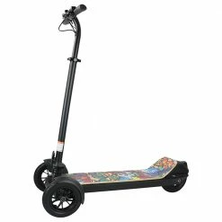 ESWING ESBoard Three Wheel Golf Cart Electric Scooter 8.5 Inch Tire 500W Brushless Hub Motor 30Km/h 48V 8Ah Battery 50KM Max Range 130KG Max Load - Doodle -Sports Shop ESWING ESBoard Three Wheel Golf Cart Electric Scooter Doodle 515948 4