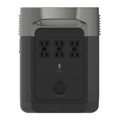 EcoFlow DELTA 1300 Portable Outdoor Mobile Emergency Power Station 1260Wh Capacity EFDELTA Solar Quick Charging 6 x 1800W AC Power Socket - Black -Sports Shop EcoFlow DELTA 1300 Outdoor Mobile Emergency Power Station Black 903485