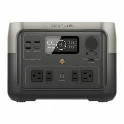 EF EcoFlow RIVER 2 MAX Portable Power Station, 500W Output, 512Wh LiFePO4 Battery Solar Generator, 1 Hour Fast Charging, 11 Output Ports, App Control, Up To 1000W Output Solar Generator for Outdoor Camping/RVs/Home Emergency Use 10 EF EcoFlow RIVER 2 MAX Portable Power Station, 500W Output, 512Wh LiFePO4 Battery Solar Generator, 1 Hour Fast Charging, 11 Output Ports, App Control, Up To 1000W Output Solar Generator for Outdoor Camping/RVs/Home Emergency Use -Sports Shop EcoFlow RIVER 2 MAX 512Wh Portable Power Station US Plug 518031 0