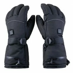 Electric Heating Gloves for Skating, Cycling Outdoor Activities, Rechargeable Thickened Gloves 5V 4000mAh Battery