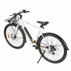 ELEGLIDE Citycrosser Electric Bike 700*38C CST Tires 250W Motor 25Km/h Speed 36V 10Ah Battery Moped Bike 75KM Range Shimano 7-Speed Gear Dual Disc Brake -Sports Shop Eleglide Citycrosser 36V 10Ah 250W 75KM Moped Bike 516642 5