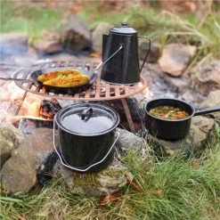 Esschert Design Four Piece Outdoor Cooking Set Black FF215 10 Esschert Design Four Piece Outdoor Cooking Set Black FF215 -Sports Shop Esschert Design Four Piece Outdoor Cooking Set Black FF215 490969 2