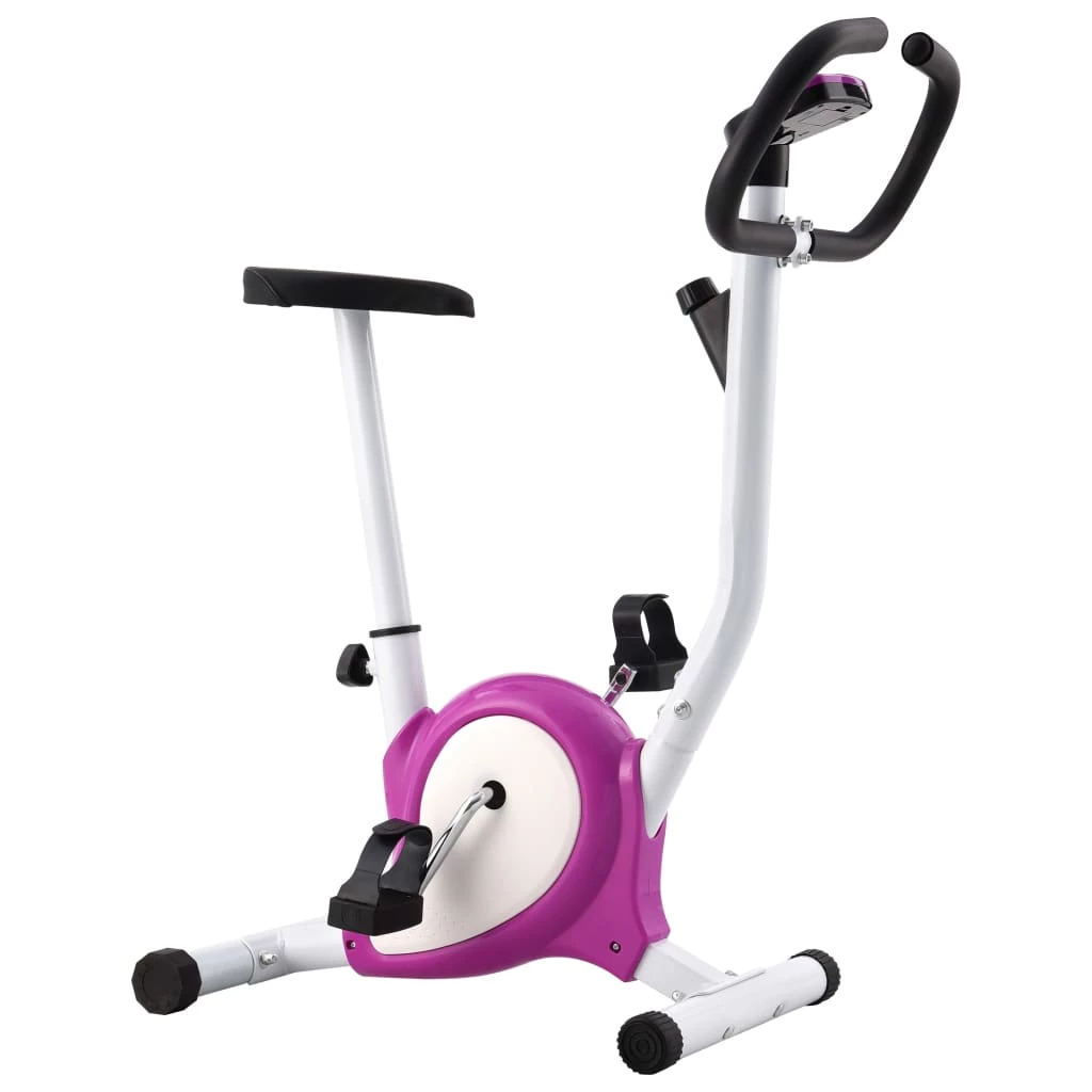 Exercise Bike with Belt Resistance Purple 5 Exercise Bike with Belt Resistance Purple - Image 3