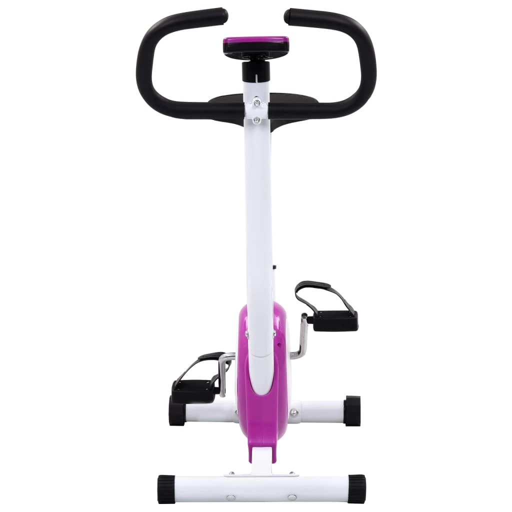 Exercise Bike with Belt Resistance Purple 6 Exercise Bike with Belt Resistance Purple - Image 4