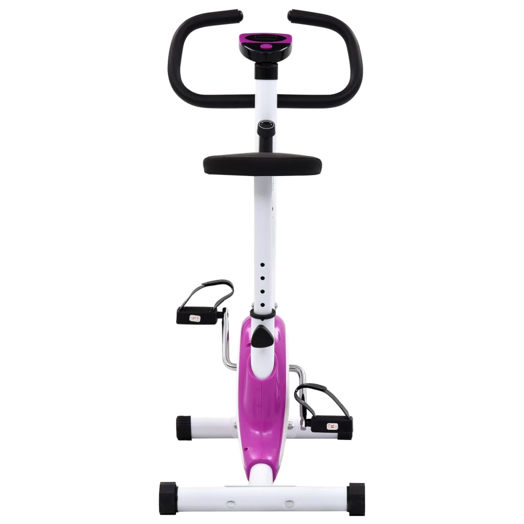 Exercise Bike with Belt Resistance Purple 7 Exercise Bike with Belt Resistance Purple - Image 5