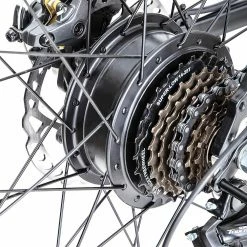 FAFREES Hailong One 26 Inch Electric Bike 250W Powerful Motor with 36V 10Ah Lithium-ion Battery SHIMANO 21 Speed - Black 12 FAFREES Hailong One 26 Inch Electric Bike 250W Powerful Motor with 36V 10Ah Lithium-ion Battery SHIMANO 21 Speed - Black -Sports Shop FAFREES 26 inch Electric Bike 250W Powerful Motor 493944 4