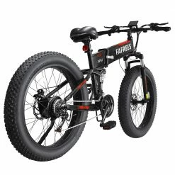 FAFREES FF91 Electric Folding Mountain Bike 26*4.0 Inch Fat Tire 1000W Motor 35Km/h Max Speed 48V 10Ah Battery Shimano 21 Speed 90KM Max Range Dual Disc Brake APP Control 13 FAFREES FF91 Electric Folding Mountain Bike 26*4.0 Inch Fat Tire 1000W Motor 35Km/h Max Speed 48V 10Ah Battery Shimano 21 Speed 90KM Max Range Dual Disc Brake APP Control -Sports Shop FAFREES FF91 1000W 26 Inch Fat Tire Electric Bike 504830 5