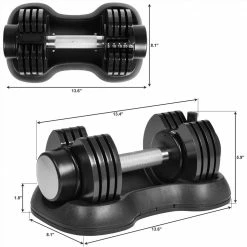 Fitness Dumbbell Sets Each With A 25-Pound Quick Adjustment And Weight Board Uses The Connecting Rod As A Barbell Exercise Two Note Black -Sports Shop Fitness dumbbell sets each with a 25 pound quick adjustment and weight board use the connecting rod as a barbell exercise black Note Two 457915 2