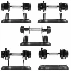 Fitness Dumbbell Sets Each With A 25-Pound Quick Adjustment And Weight Board Uses The Connecting Rod As A Barbell Exercise Two Note Black -Sports Shop Fitness dumbbell sets each with a 25 pound quick adjustment and weight board use the connecting rod as a barbell exercise black Note Two 457915 4