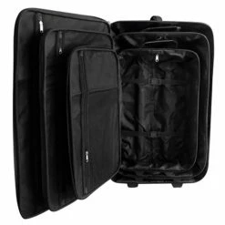 Five Piece Travel Luggage Set Black -Sports Shop Five Piece Travel Luggage Set Black 428137 2