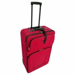 Five Piece Travel Luggage Set Red -Sports Shop Five Piece Travel Luggage Set Red 428138 2