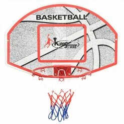 Five Piece Wall Mounted Basketball Backboard Set 66x44.5 cm -Sports Shop Five Piece Wall Mounted Basketball Backboard Set 66x44 5 cm 481823 3