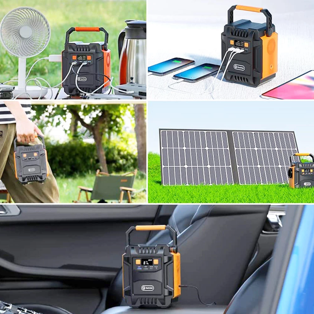 Flashfish A201 172WH 200W 220V Power Station + TSP 18V 100W Foldable Solar Panel Emergency Energy Kit With DC/USB Output 5 Flashfish A201 172WH 200W 220V Power Station + TSP 18V 100W Foldable Solar Panel Emergency Energy Kit With DC/USB Output - Image 3