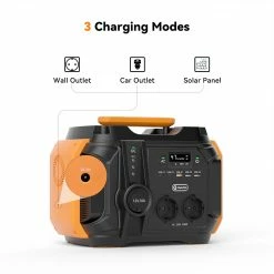 FF FlashFish A501 Portable Power Station 540Wh/500W (Peak 1000W) AC 230V Output Portable Solar Generator CPAP Battery Failure Provides Emergency Power Supply for Motorhomes/Vans Outdoor Camping -Sports Shop Flashfish A501 500W Portable Power Station 509241 4