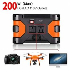 Flashfish EA150 200W Peak Power Station, 166Wh/45000mAh Backup Power Pack Solar Generator, 7 Outlets, 110V AC Output 10 Flashfish EA150 200W Peak Power Station, 166Wh/45000mAh Backup Power Pack Solar Generator, 7 Outlets, 110V AC Output -Sports Shop Flashfish EA150 166Wh Portable Power Station 517007 2