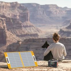 Flashfish TSP18V 60W Foldable Solar Panel, Portable Solar Charger with DC Outputs, 2 USB Outputs -Sports Shop Flashfish TSP18V 60W Foldable Solar Panel 515667 4