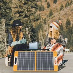 Flashfish TSP18V 60W Foldable Solar Panel, Portable Solar Charger with DC Outputs, 2 USB Outputs -Sports Shop Flashfish TSP18V 60W Foldable Solar Panel 515667 5