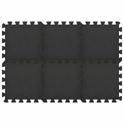 Floor Mats 54 pcs 4.86㎡ EVA Foam Black 10 Floor Mats 54 pcs 4.86㎡ EVA Foam Black -Sports Shop Floor Mats 54 pcs 4 86 EVA Foam Black 433035 2