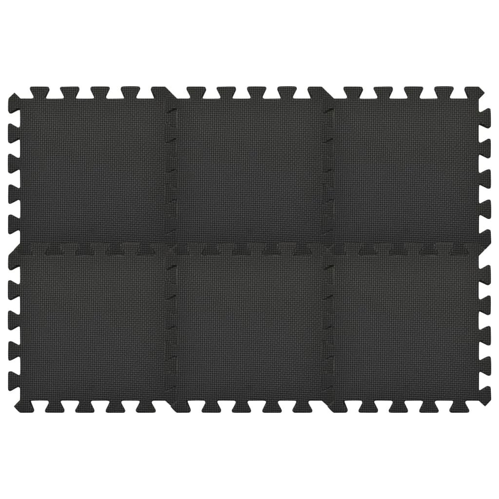 Floor Mats 54 pcs 4.86㎡ EVA Foam Black 5 Floor Mats 54 pcs 4.86㎡ EVA Foam Black - Image 3