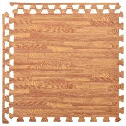Floor Mats 6 pcs Wood Grain 2.16 ㎡ EVA Foam -Sports Shop Floor Mats 6 pcs Wood Grain 2 16 EVA Foam 487908 5