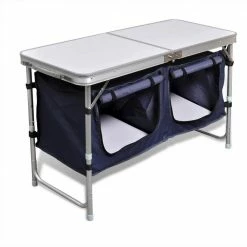 Foldable Camping Cupboard with Aluminium Frame -Sports Shop Foldable Camping Cupboard with Aluminium Frame 490893 3