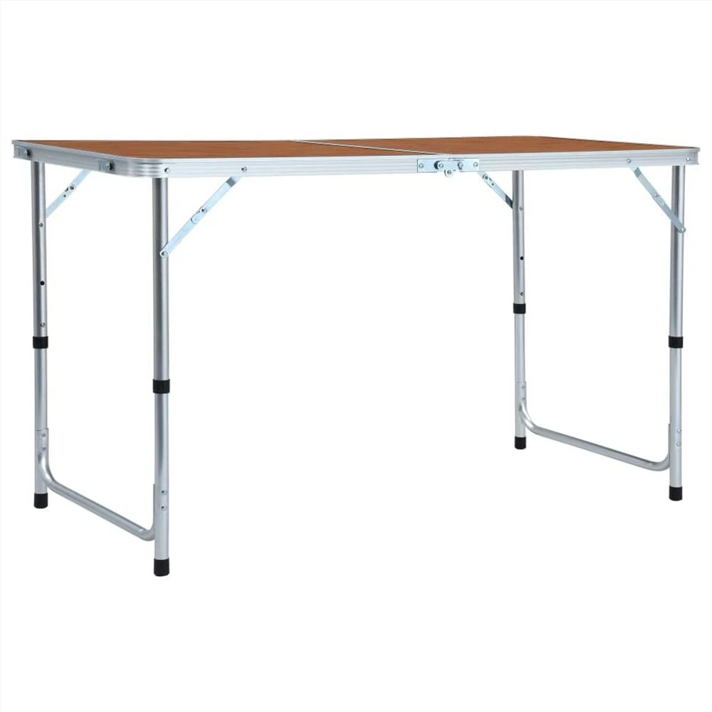 Foldable Camping Table Aluminium 120x60 cm 3 Foldable Camping Table Aluminium 120x60 cm