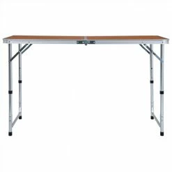 Foldable Camping Table Aluminium 120x60 cm 10 Foldable Camping Table Aluminium 120x60 cm -Sports Shop Foldable Camping Table Aluminium 120x60 cm 489103 2