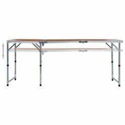 Foldable Camping Table Aluminium 180x60 cm 9 Foldable Camping Table Aluminium 180x60 cm -Sports Shop Foldable Camping Table Aluminium 180x60 cm 429527 1