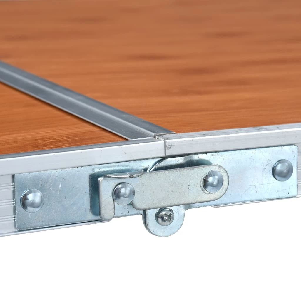 Foldable Camping Table Aluminium 180x60 cm 8 Foldable Camping Table Aluminium 180x60 cm - Image 6