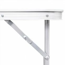 Foldable Camping Table Height Adjustable Aluminium 180 x 60 cm -Sports Shop Foldable Camping Table Height Adjustable Aluminium 180 x 60 cm 486120 2