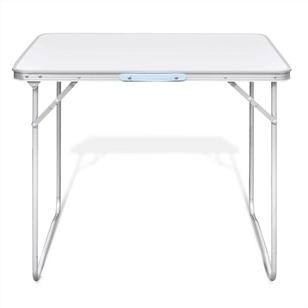 Foldable Camping Table with Metal Frame 80 x 60 cm 5 Foldable Camping Table with Metal Frame 80 x 60 cm - Image 3