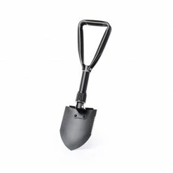 Foldable Shovel Carbon Steel Material Black -Sports Shop Foldable Shovel 146041 Black 477720 3