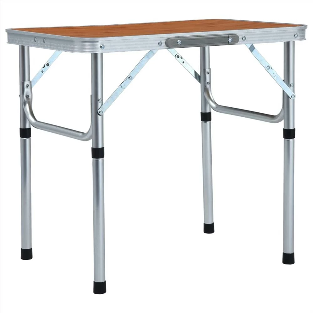 Folding Camping Table Aluminium 60x45 cm 3 Folding Camping Table Aluminium 60x45 cm