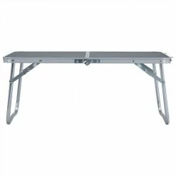 Folding Camping Table Grey Aluminium 60x40 cm 9 Folding Camping Table Grey Aluminium 60x40 cm -Sports Shop Folding Camping Table Grey Aluminium 60x40 cm 500170 1