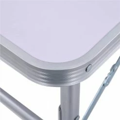 Folding Camping Table White Aluminium 60x45 cm -Sports Shop Folding Camping Table White Aluminium 60x45 cm 492511 5