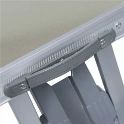 Folding Camping Table with 4 Seats Steel Aluminium -Sports Shop Folding Camping Table with 4 Seats Steel Aluminium 490208 3