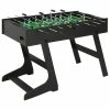 Folding Football Table 121x61x80 cm Black -Sports Shop Folding Football Table 121x61x80 cm Black 498235 0