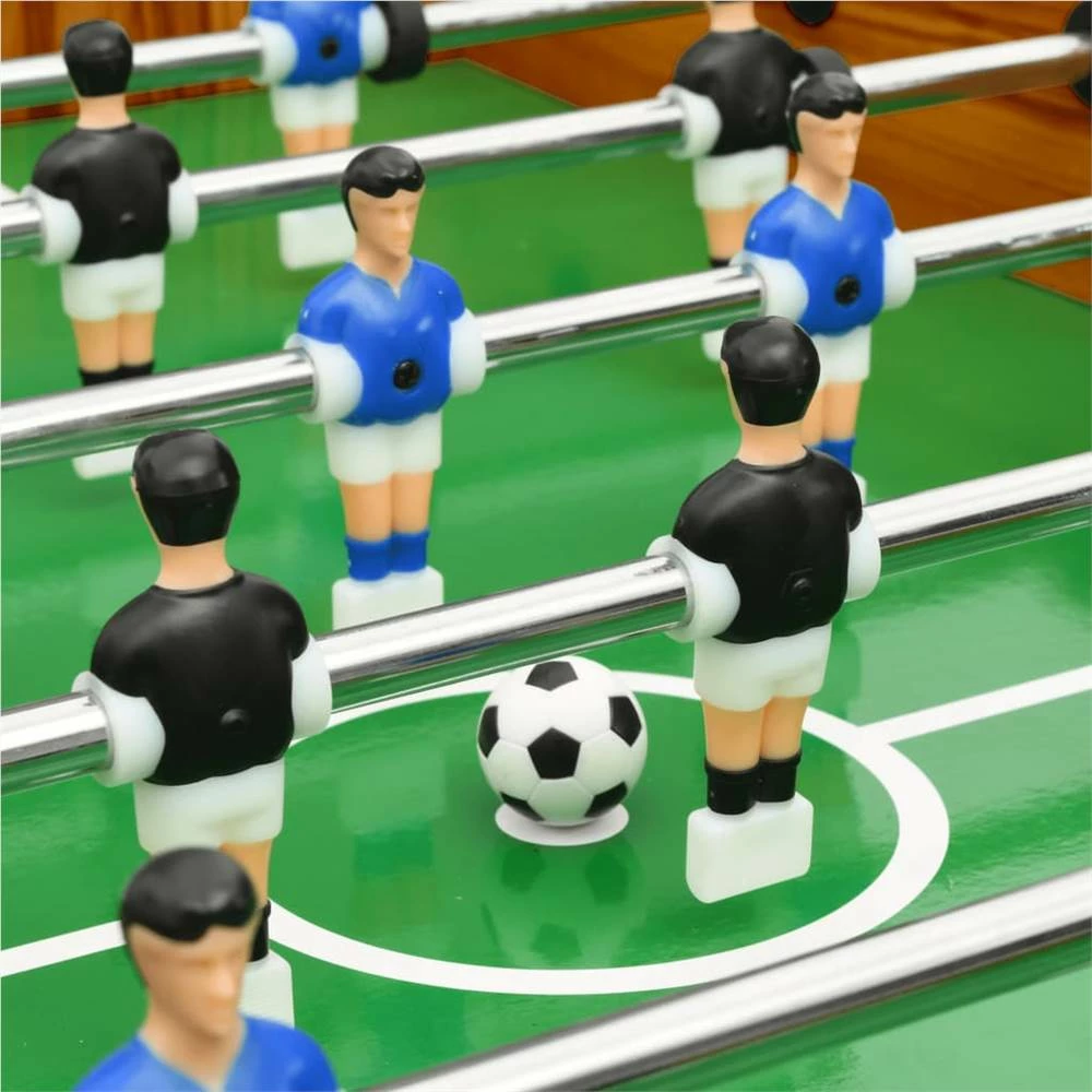 Folding Football Table 121x61x80 cm Light Brown 5 Folding Football Table 121x61x80 cm Light Brown - Image 3