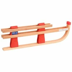 Folding Snow Sledge with Backrest 110 cm Wood 13 Folding Snow Sledge with Backrest 110 cm Wood -Sports Shop Folding Snow Sledge with Backrest 110 cm Wood 427432 5