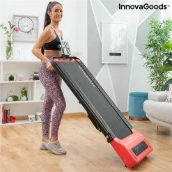 Folding Walking and Running Treadmill with Speakers and Remote Control Wristband Foljog InnovaGoods -Sports Shop Folding Walking and Running Treadmill with Speakers and Remote Control Wristband Foljog InnovaGoods 498014 4