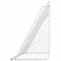 Football Goal with Net White 366x122x182 cm Steel -Sports Shop Football Goal with Net White 366x122x182 cm Steel 502032 3