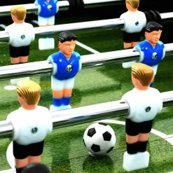 Football Table Steel 60 kg 140x74.5x87.5 cm Black -Sports Shop Football Table Steel 60 kg 140x74 5x87 5 cm Black 427541 2