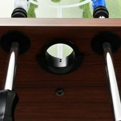Football Table Steel 60 kg 140x74.5x87.5 cm Brown -Sports Shop Football Table Steel 60 kg 140x74 5x87 5 cm Brown 427542 3