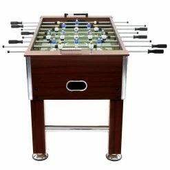 Football Table Steel 60 kg 140x74.5x87.5 cm Brown -Sports Shop Football Table Steel 60 kg 140x74 5x87 5 cm Brown 427542 5
